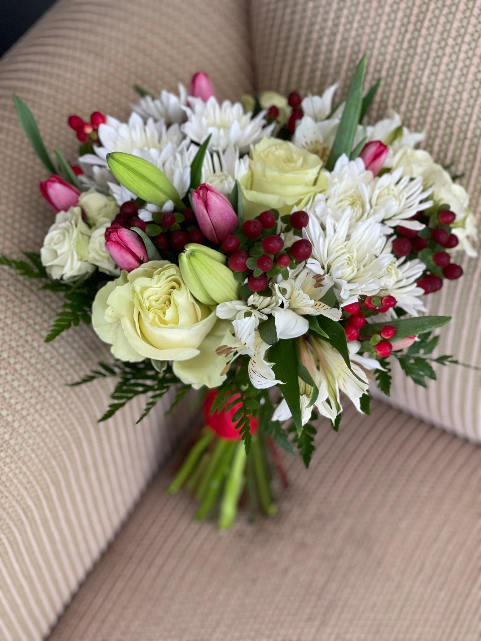 “Beloved blooms” prom bouquet