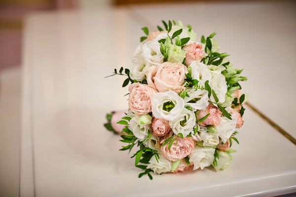 “Pink cloud” bridal bouquet
