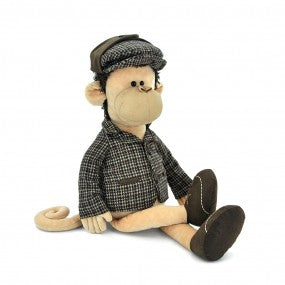 Soft toy Sherlock the monkey