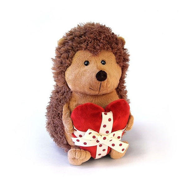 Soft toy Hedgehog Prickly with heart