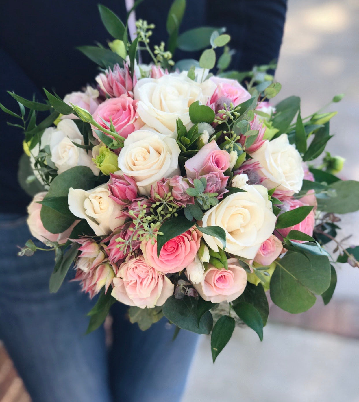 “My big day” bridal bouquet