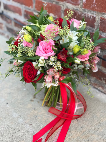 “Ruby” bridal bouquet