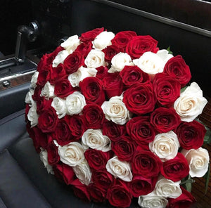 Mix of 100 roses